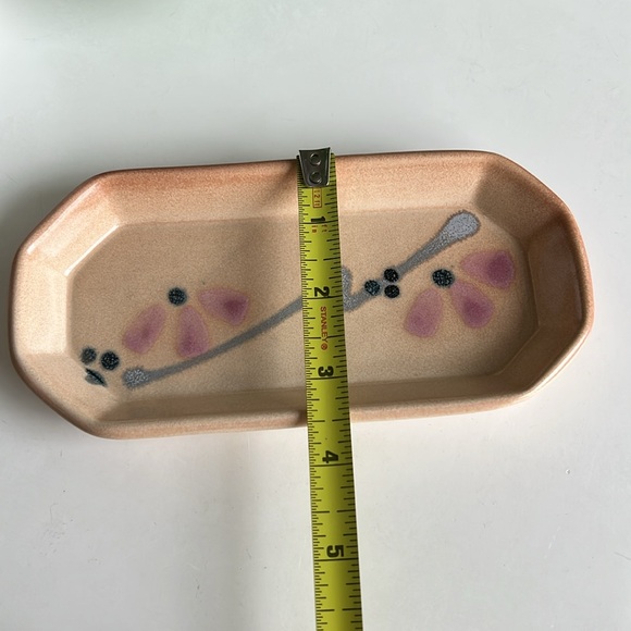 Handmade Pottery Trinket Jewelry Dish Catchall Ojo Sarco Pottery - Picture 8 of 12